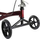 Compass Health Roscoe Knee Rollator (Burgundy)