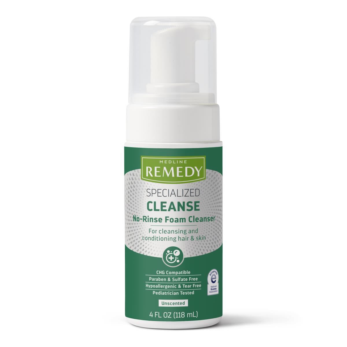 Medline Remedy Intensive Skin Therapy No-Rinse Foam