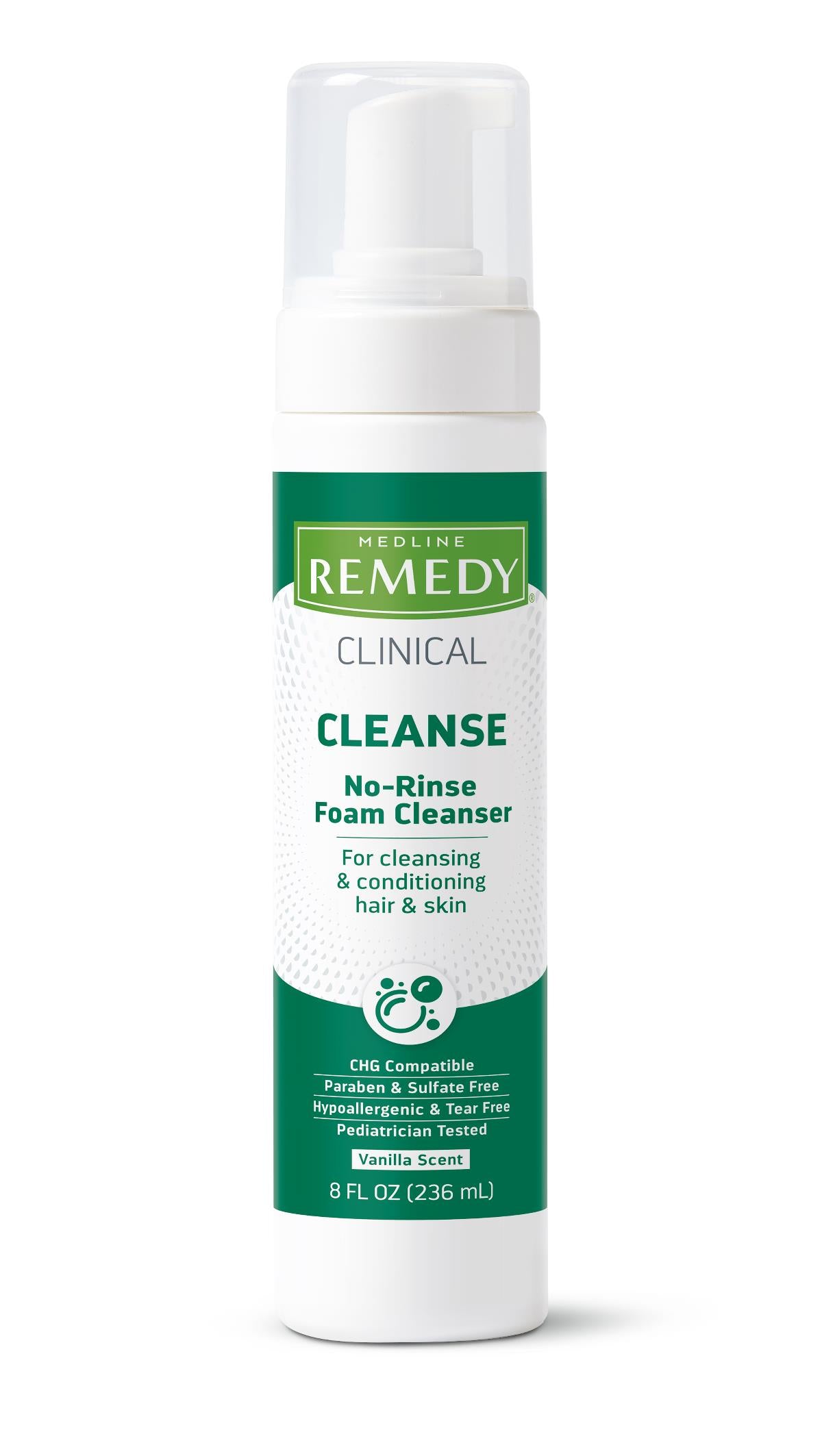 Medline Remedy Clinical No-Rinse Foam Cleanser