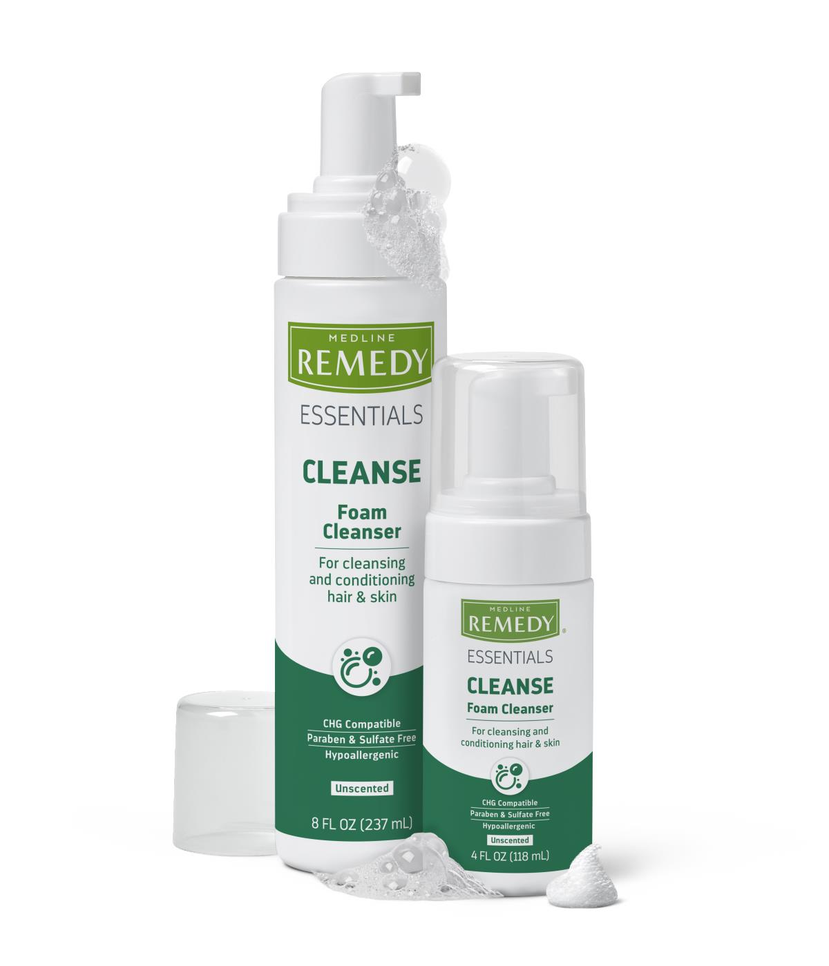 Medline Remedy No-Rinse Cleansing Foam