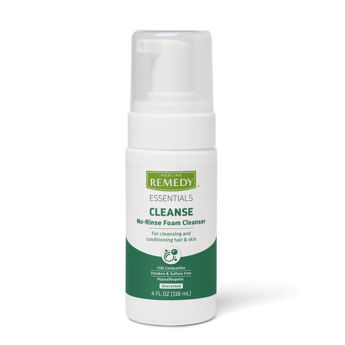 Medline Remedy No-Rinse Cleansing Foam