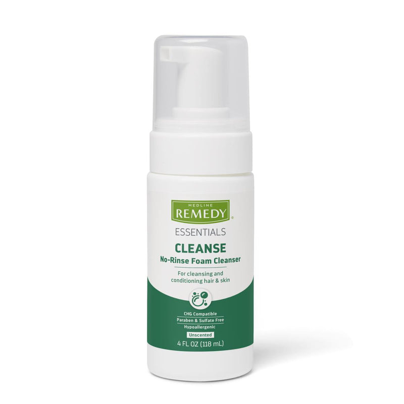 Medline Remedy Essentials No-Rinse Foam Cleanser