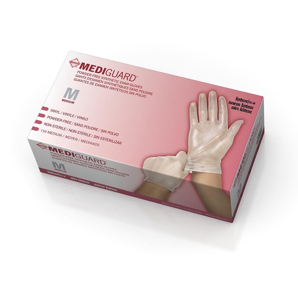 Medline MediGuard Vinyl Synthetic Exam Gloves - CA Only