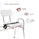 Eagle Health Supplies Sliding Tub Transfer Bench (77211)