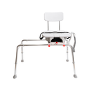 Eagle Health Supplies Sliding Tub Transfer Bench with Swivel Cut-Out Seat (77663)