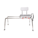Eagle Health Supplies Sliding Tub Transfer Bench with Swivel Seat, Extra Long, (77692)