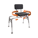 Eagle Health Supplies Sliding Tub Transfer Bench with Padded Swivel Seat (78661)