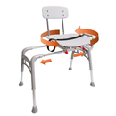 Eagle Health Supplies Sliding Tub Transfer Bench with Swivel Seat -  MOD Series (80662)