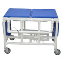 MJM International Folding Gurney With Sectional Padding