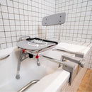 Eagle Health Supplies Tub-Mount Sliding Tub Transfer Bench with Swivel Seat -  ERGO Series (78768)