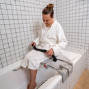 Eagle Health Supplies Tub-Mount Sliding Tub Transfer Bench with Swivel Seat -  ERGO Series (78768)