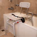 Eagle Health Supplies Sliding Tub Transfer Bench with Swivel Seat -  MOD Series (80662)