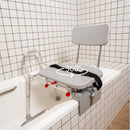 Eagle Health Supplies Tub-Mount Sliding Tub Transfer Bench with Swivel Seat (77762)