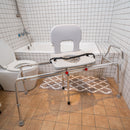 Eagle Health Supplies Toilet-to-Tub Sliding Tub Transfer Bench, Long, (77963)