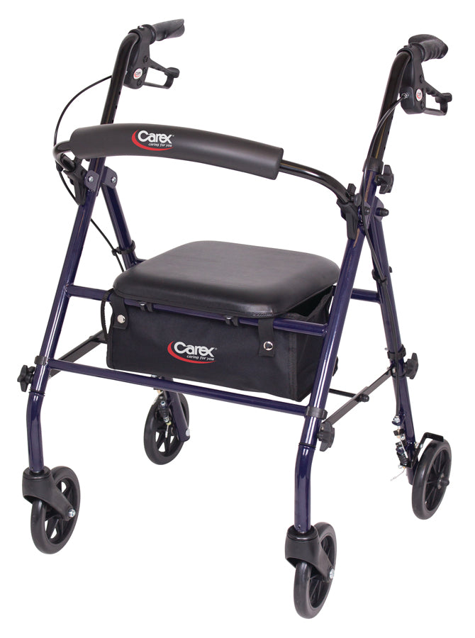Compass Health Carex Steel Rolling Walker