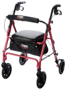 Compass Health Carex Rolling Walker - Burgundy