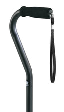 Compass Health Carex Offset Aluminum Cane - Black