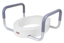 Compass Health Carex Toilet Seat Elevator with Handles - Elongated