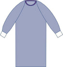 Medline Sterile Fabric-Reinforced Aurora Gowns with Raglan Sleeves