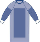 Medline Sterile Poly-Reinforced Aurora Surgical Gowns with Raglan Sleeves