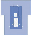 Medline Sterile CVMax Cardiovascular Incise Surgical Drape