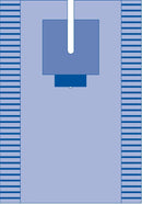 Medline Nonsterile EENT Split Drapes