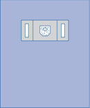 Medline Sterile Eye Surgical Drapes with Fenestrated Incise and Pouch