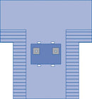 Medline Bilateral Limb Surgical T-Drape