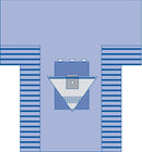 Medline Sterile Arthroscopy Surgical T-Drapes with Fluid-Control Pouch