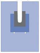 Medline OrthoMax Surgical U-Drape