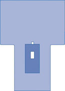 Medline Nonsterile Lithotomy Drapes