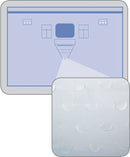 Medline Invisishield Patient Isolation Surgical Drapes with Pouches