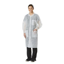 Medline Disposable Spunbond Polypropylene Lab Coat