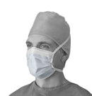 Medline ASTM Level 1 Surgical Face Mask with Anti-Fog and Ties
