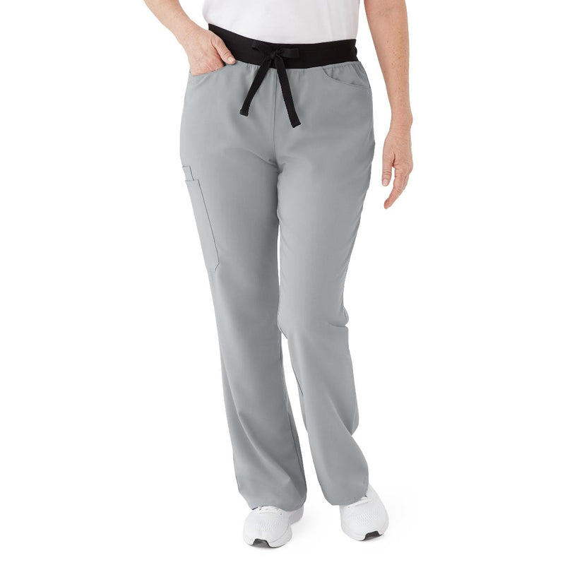 Medline Coastal AVE Women's Boot-Cut Scrub Pants - Petite Length (Style 4912)