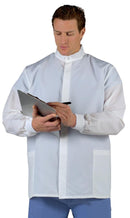 Medline Reusable Short-Length Polyester Barrier Lab Coat