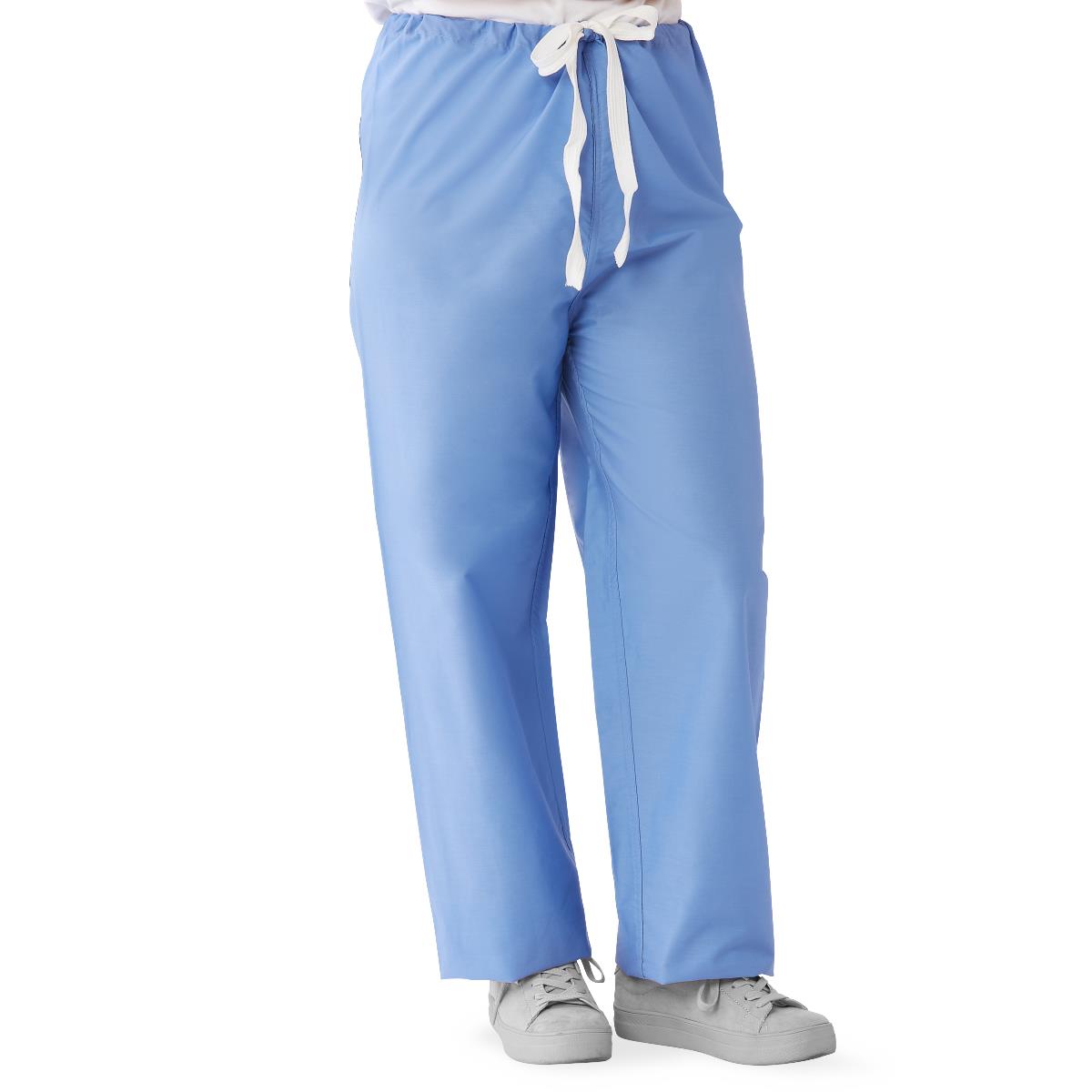 Medline Encore Unisex Reversible Scrub Pants with Drawstring Waist