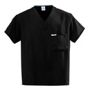 Medline Style 810 PerforMAX Unisex Scrub Tops - Black