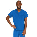 Medline Style 810 PerforMAX Unisex Scrub Tops - Royal Blue