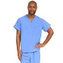 Medline Style 810 PerforMAX Unisex Scrub Tops - Ceil Blue