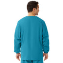 Medline AngelStat Style 849 Unisex Scrub Jackets - Peacock