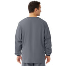 Medline AngelStat Style 849 Unisex Scrub Jackets - Charcoal