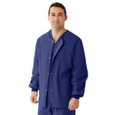 Medline AngelStat Style 849 Unisex Scrub Jackets - Navy