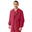 Medline AngelStat Style 849 Unisex Snap-Front Warm-Up Scrub Jackets