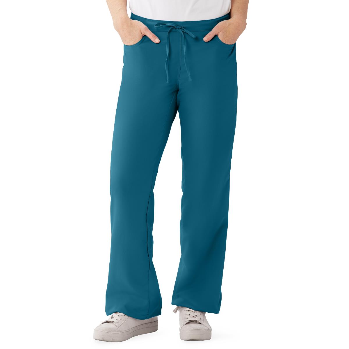 Medline PerforMAX Women's Modern Fit Boot-Cut Scrub Pants with 2 Pockets