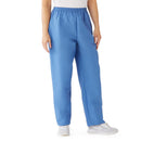 Medline ComfortEase Women's Elastic Waist Scrub Pants with 2 Pockets (Style 8850)