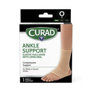 Medline CURAD Elastic Open-Heel Ankle Supports