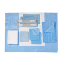 Medline QuickSuite OR Linen Kits with Sahara Table Sheet