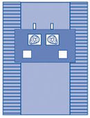 Medline Eclipse Central Line Surgical Drape