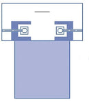 Medline Femoral Angiography Surgical Drape with Zip-Strip